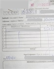 Demande de chèque certifié